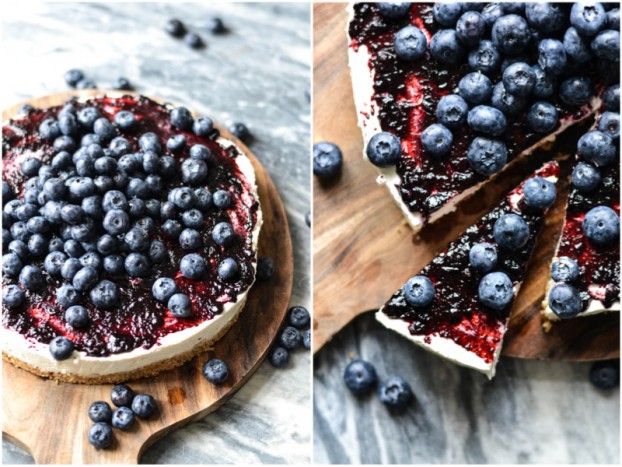 Icelandic Skyr & Blueberry Cake - A tasty Love Story